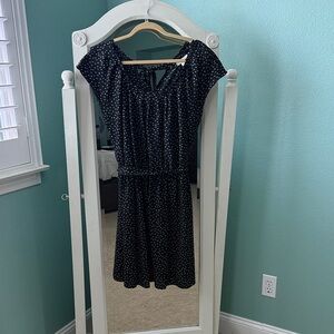 LC Lauren Conrad Black and White Mini Dress